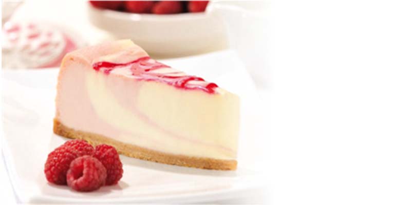 Чизкейк New York с малиной