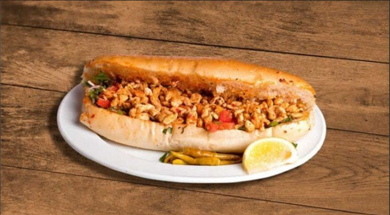 Тантуни из курицы в батоне