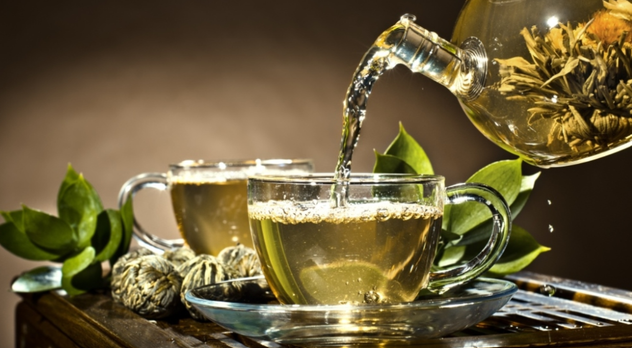 Чайник зеленого чая