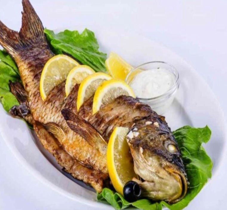 Жаренная рыба 