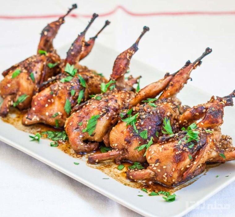 Жареные перепелки 