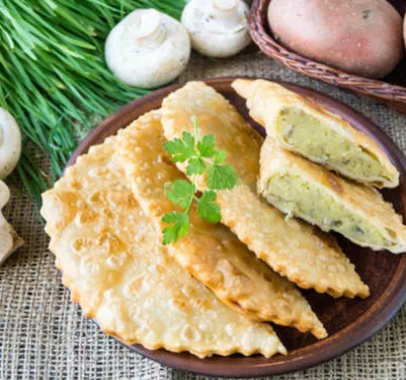 Чебуреки с кортошкой 