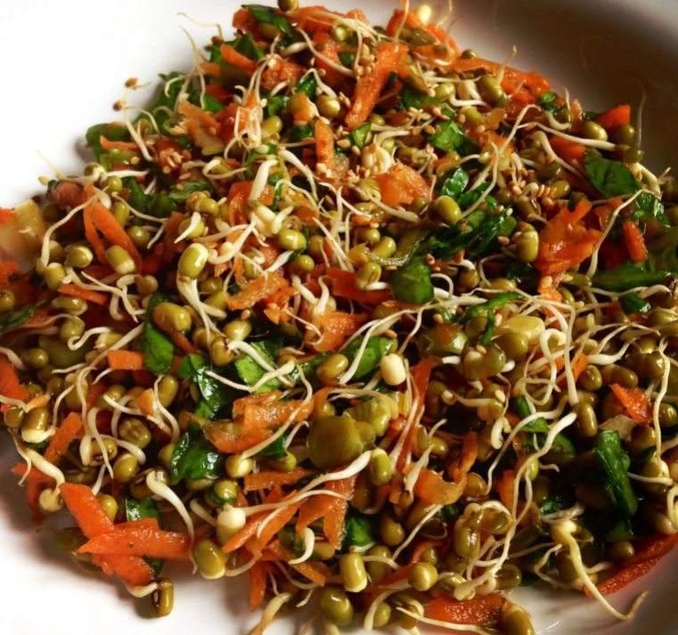 Бобовые ростки 