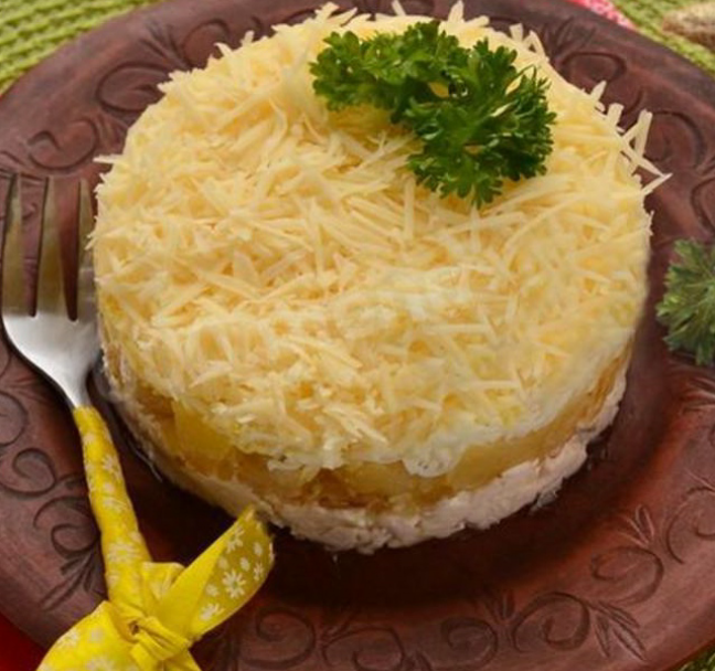 Салат Буржуйсукий  