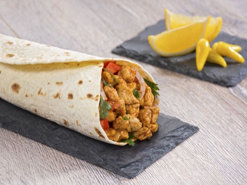 Тантуни из курицы в лаваше 