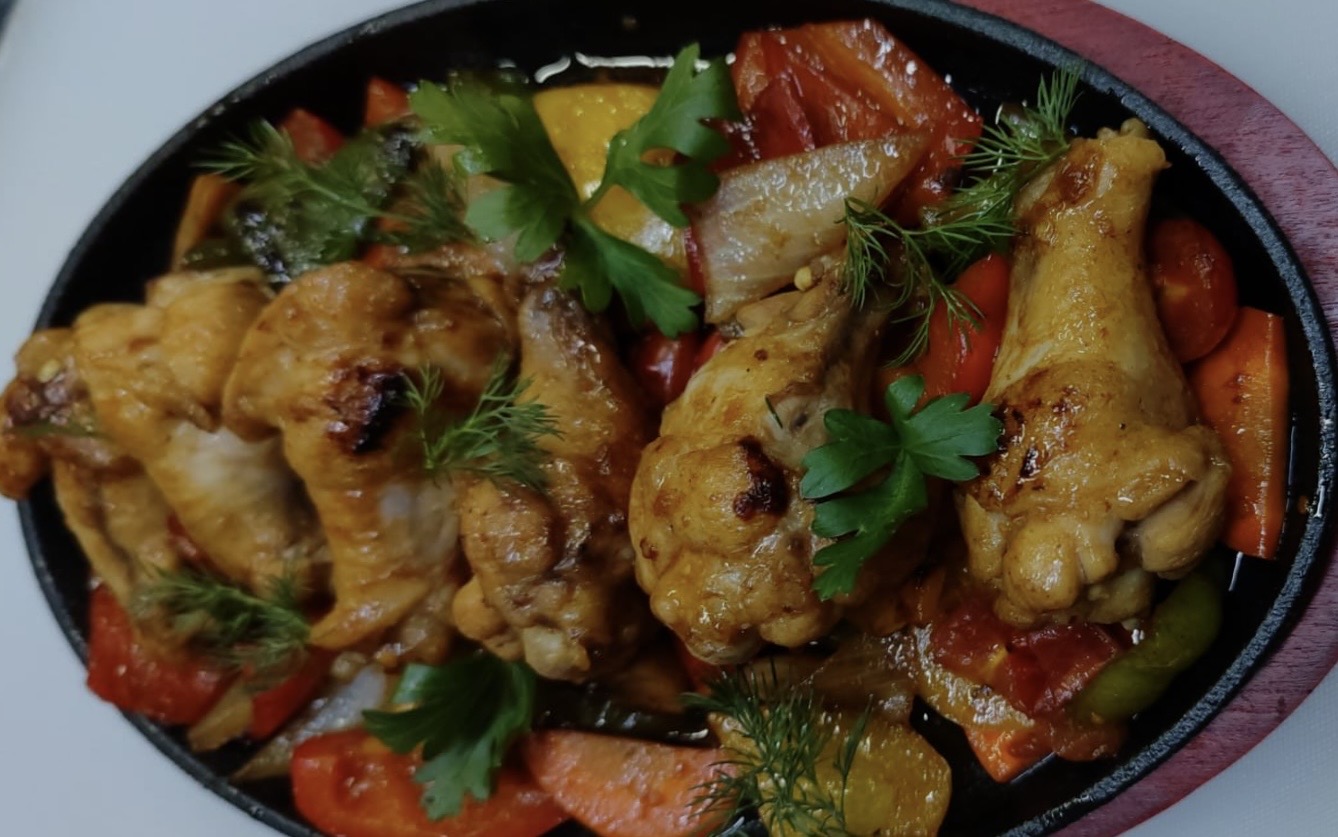 Крылышки на жаровне