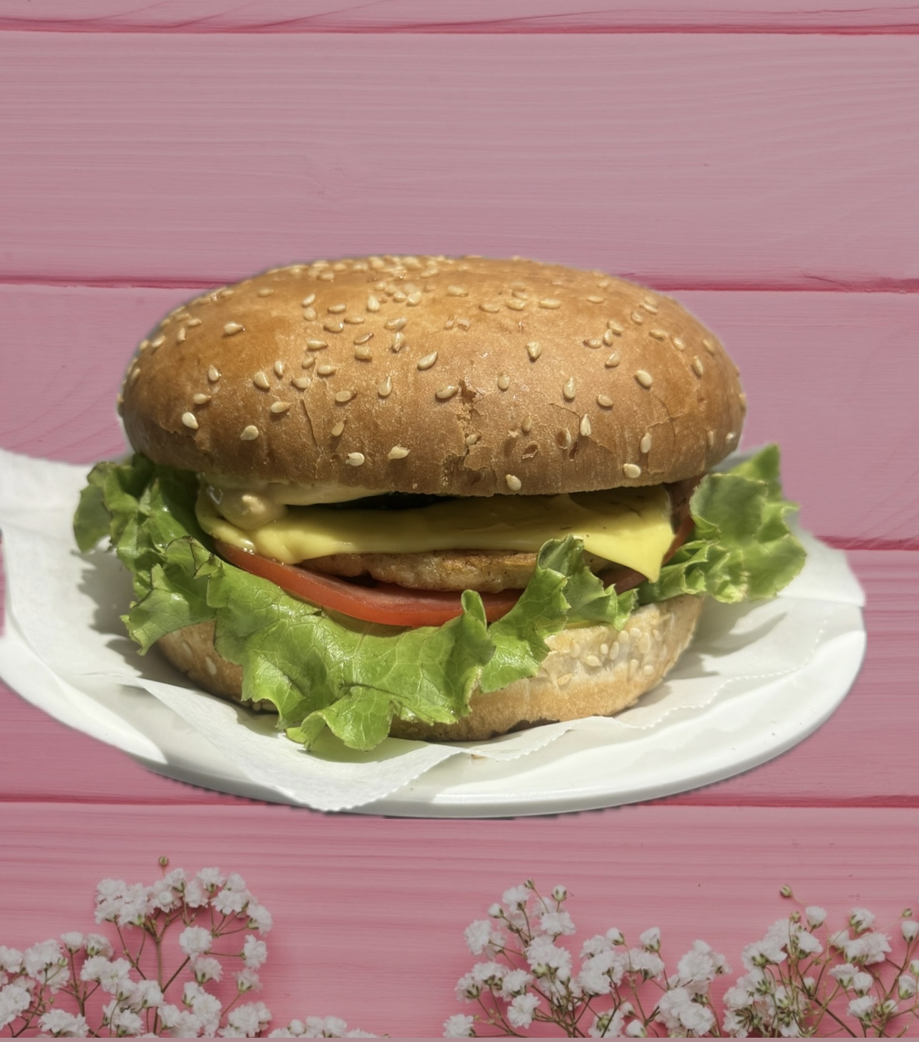 Чизбургер куриный