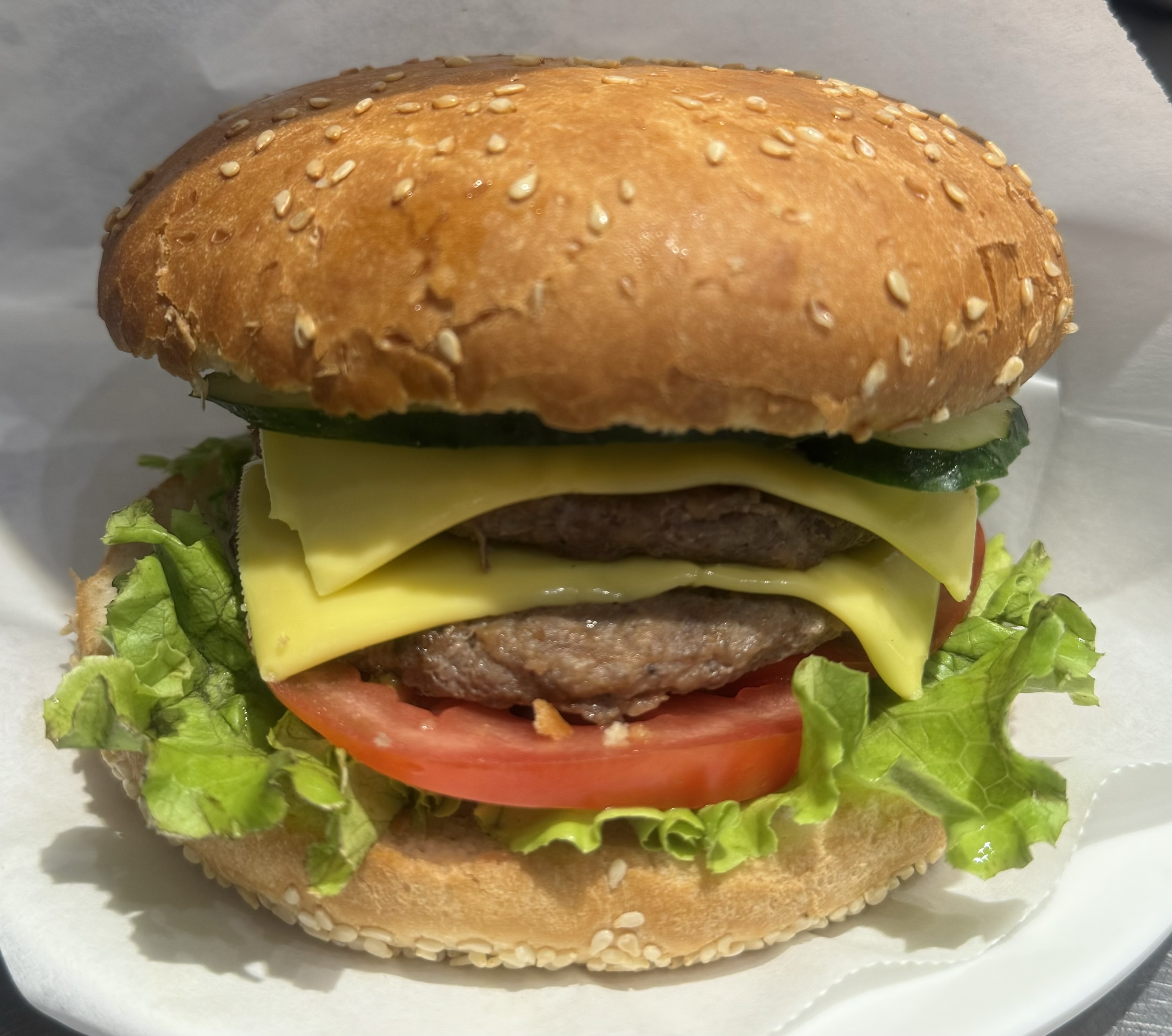 Чизбургер говяжий двойной