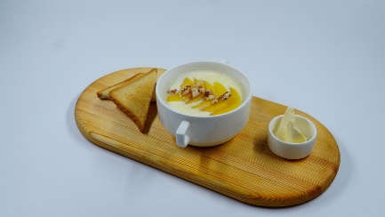 Каша рисовая с персиком