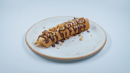 Блины с бананом