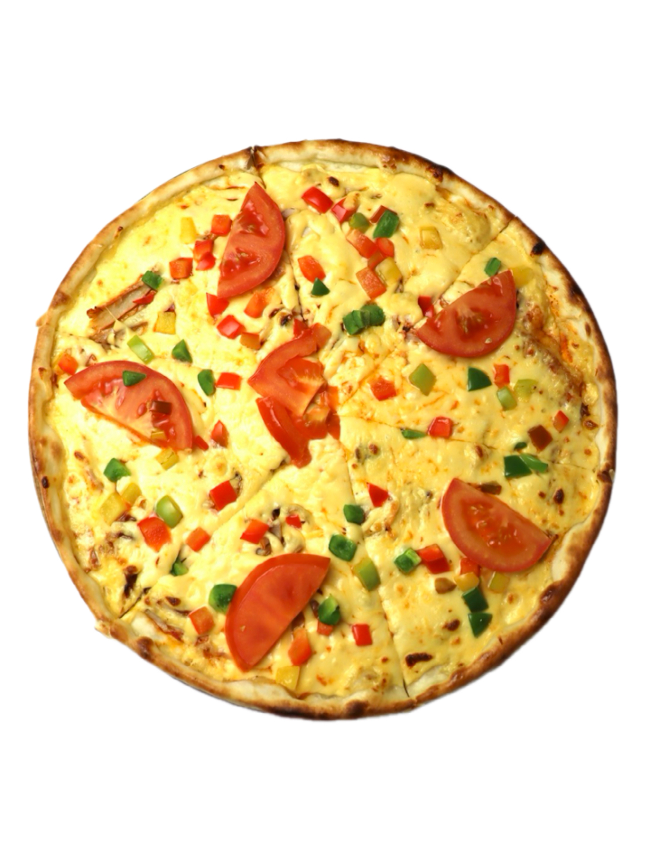 Пицца с курицей 