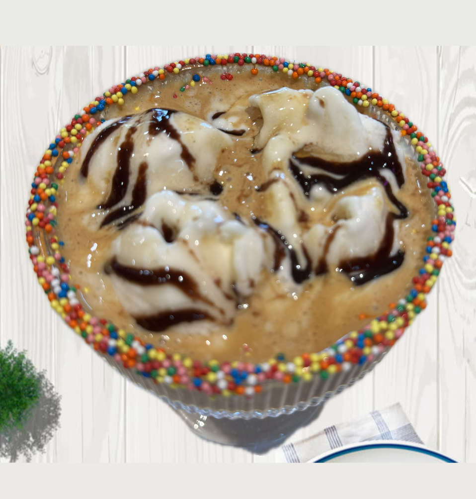 Эспрессо с мороженое 