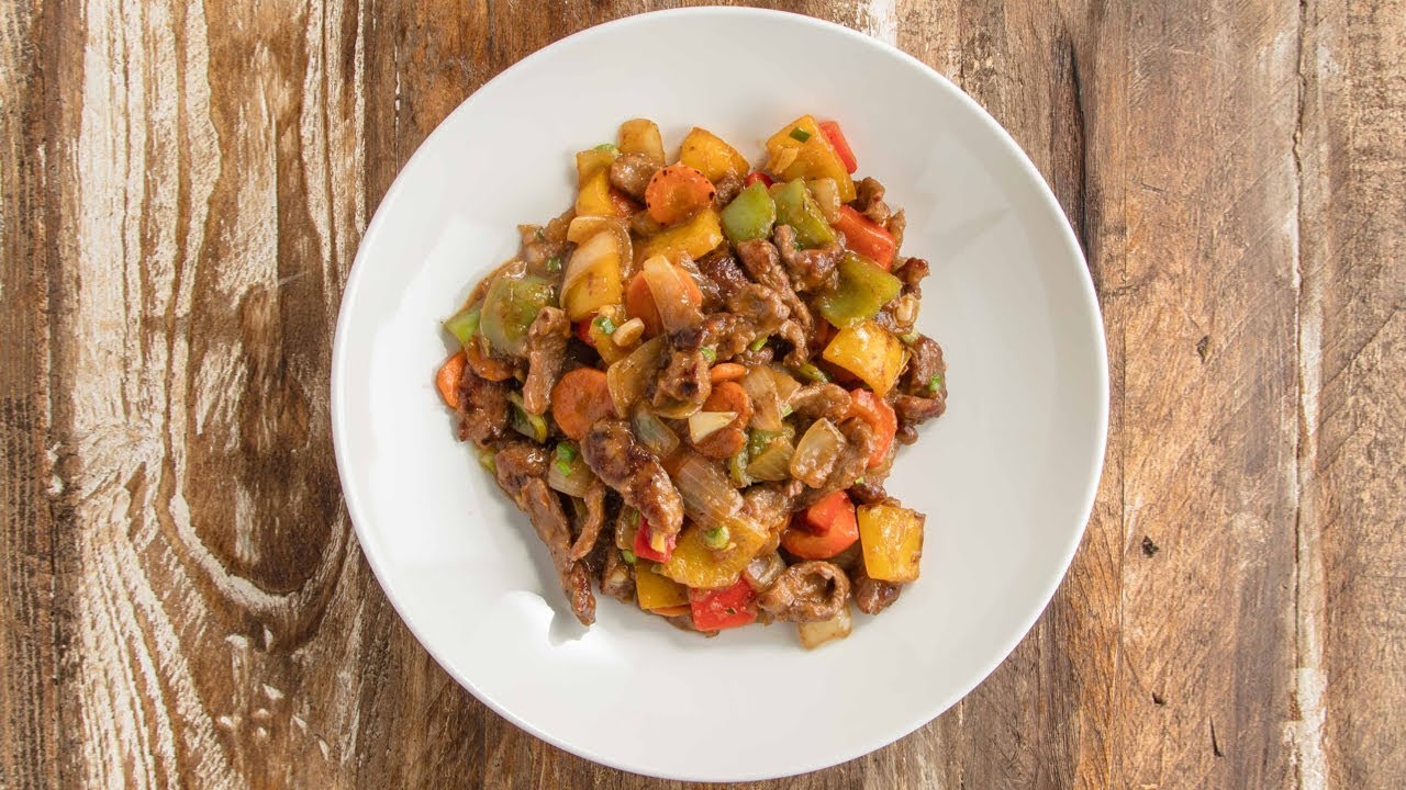 Соте из говядины