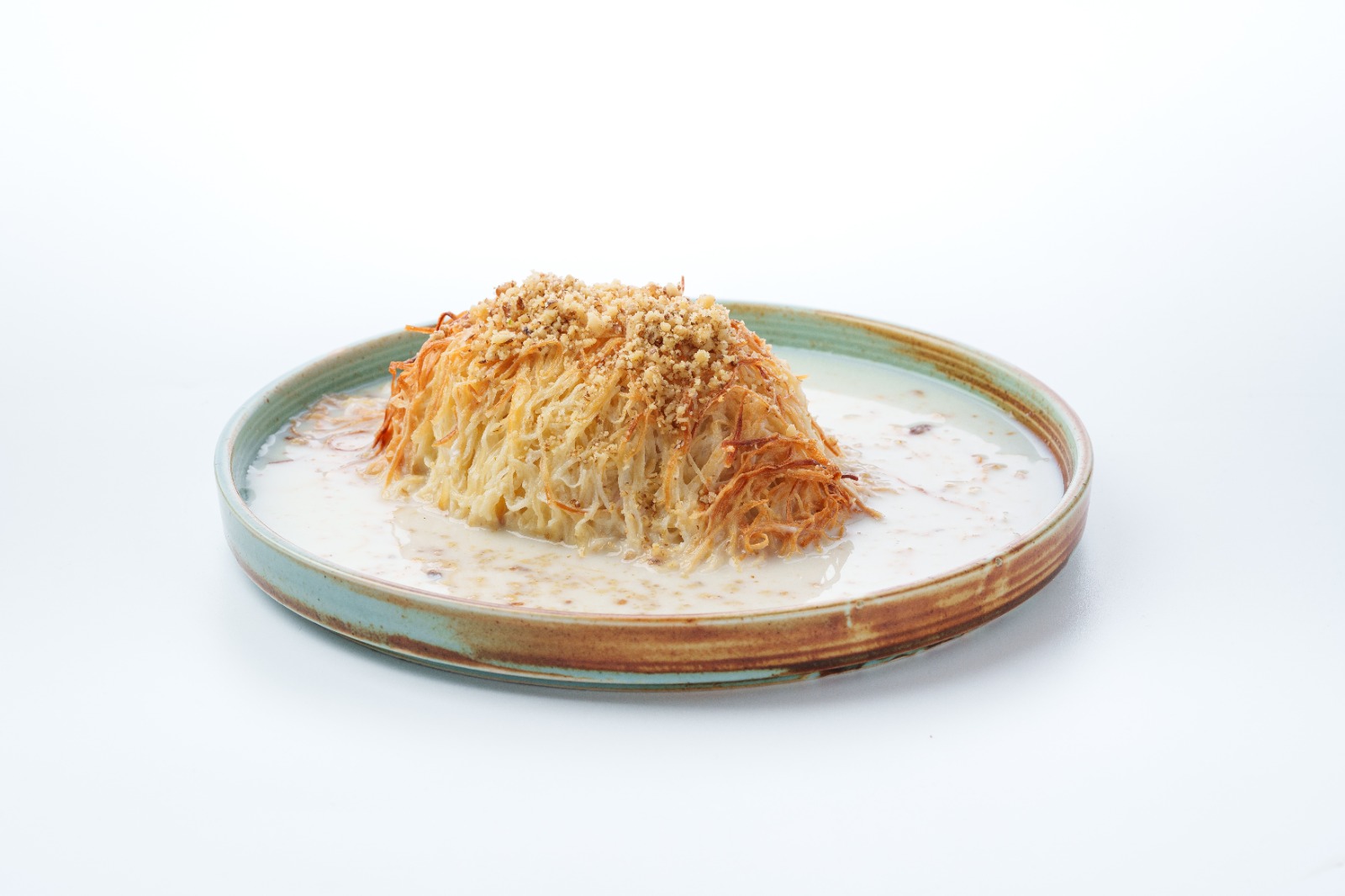 Кадаиф в молочном сиропе