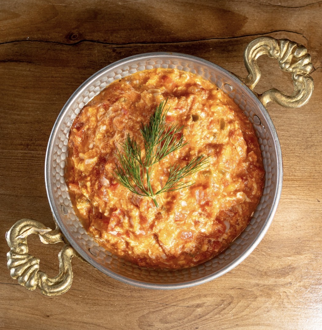 Менемен с сыром 