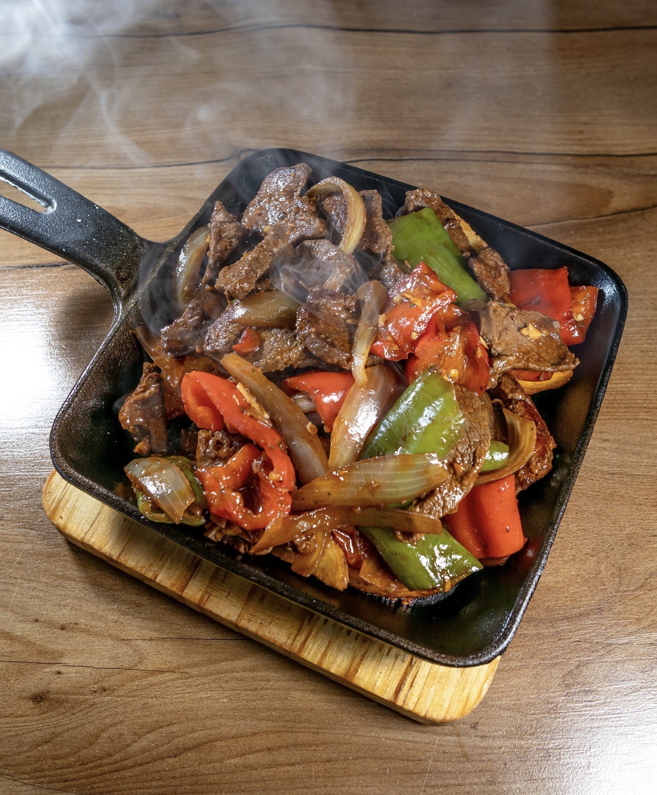Мясо по азиатский на жаровне